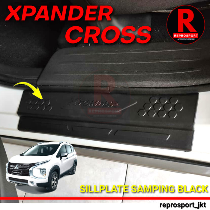 XPANDER CROSS SILLPLATE SAMPING BLACK
