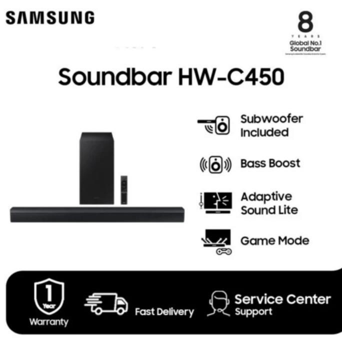 Samsung SoundBar HWA450 HWA 450 2.1ch Dolby Atmos DTS Soundbar HW-A450