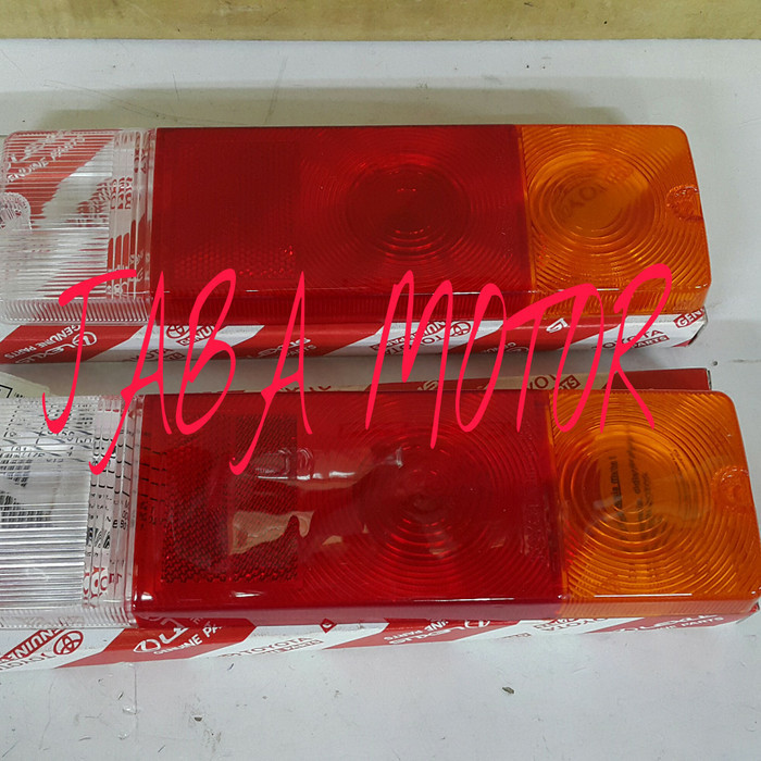 Mika lampu belakang kijang kapsul-mika lampu stop kijang kapsul ori