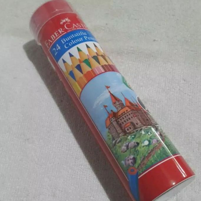 

FABER-CASTELL CLASSIC COLOUR PENCILS ROUND TIN 24 / PENSIL WARNA 24