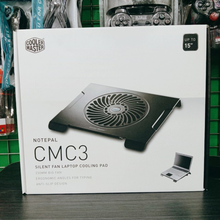 COOLER MASTER CMC3 Kipas Cooling pad CoolerMaster Pendingin Laptop