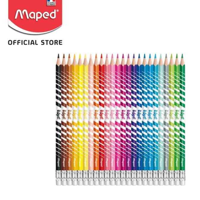 

MAPED PENSIL WARNA MEWARNAI ERASABLE OOPS ISI 24 WARNA