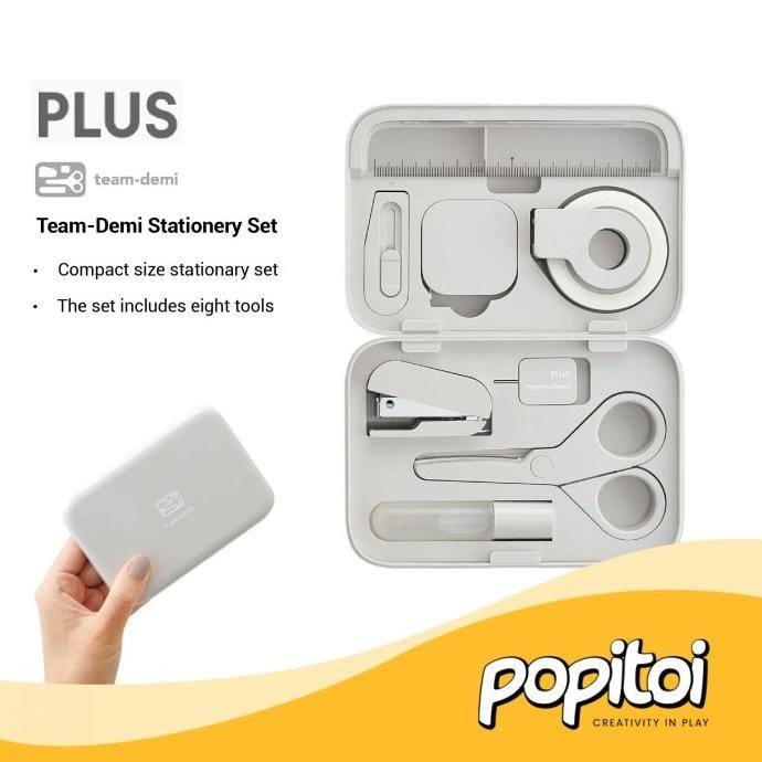 

BEBAS ONGKIR - PLUS Team Demi Stationery Set Kit Mini XS