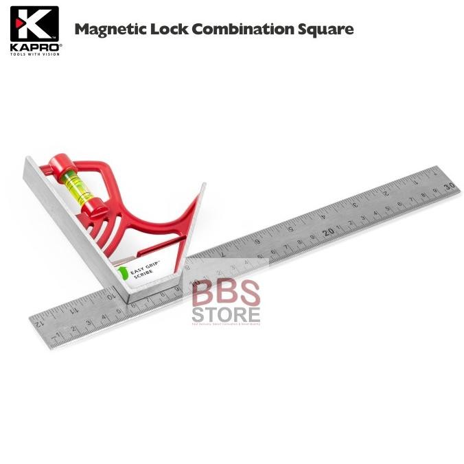 

TERMURAH - Penggaris Magnetic Lock Combination Square 325 KAPRO