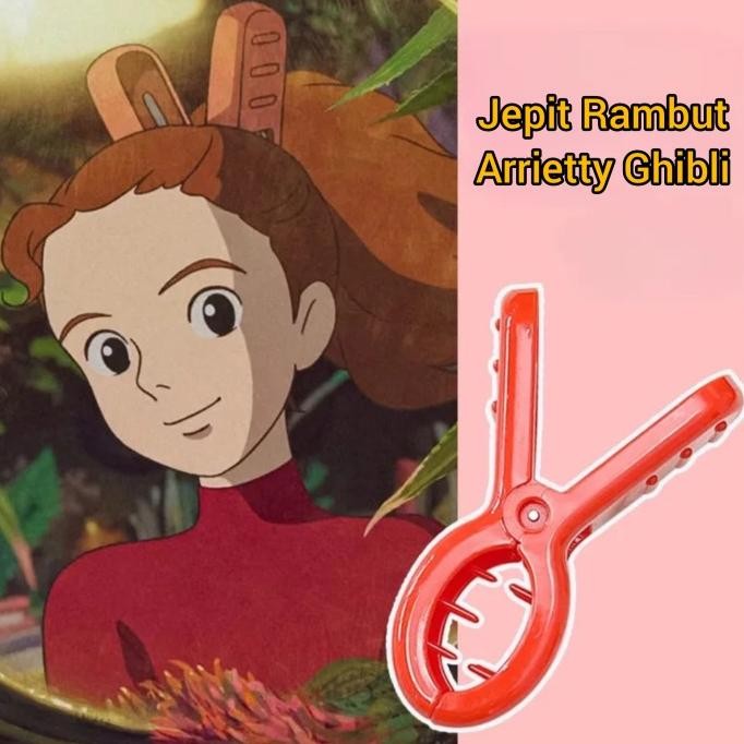 Jepit Rambut Arrietty Ghibli Jedai Unik Kartun Grosir|