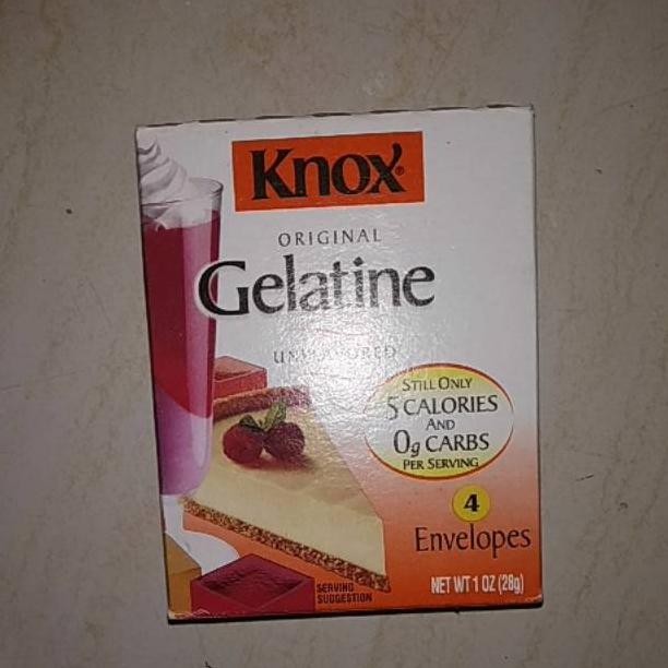 

Knox orinal gelatin 28gr