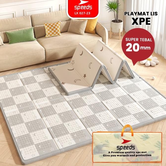 

TERSEDIA SPEEDS PLAYMAT BAYI TEBAL PLAYMATE KARPET LIPAT BAHAN FOAM XPE 027-23