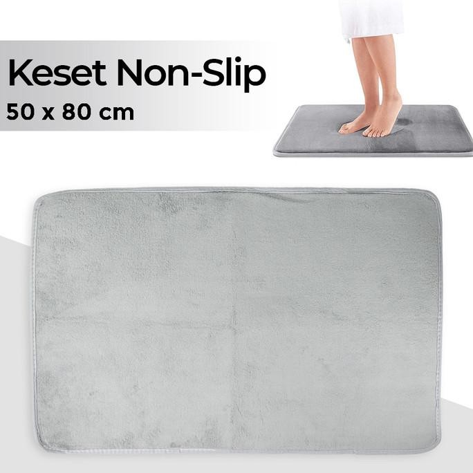 

TERSEDIA KESET KAMAR MANDI MEMORY FOAM SOFT HIGH ABSORBENT 50X80CM
