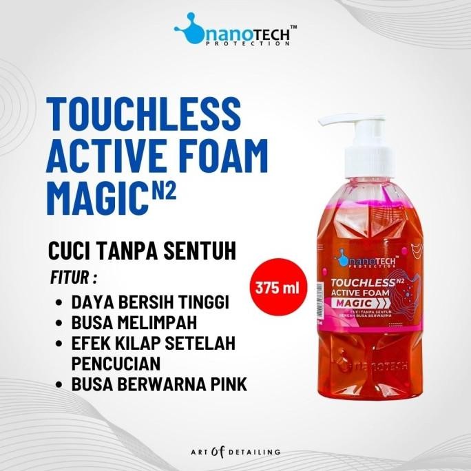 

TERSEDIA TOUCHLESS ACTIVE FOAM MAGIC - NANOTECH - SHAMPOO CUCI TANPA SENTUH