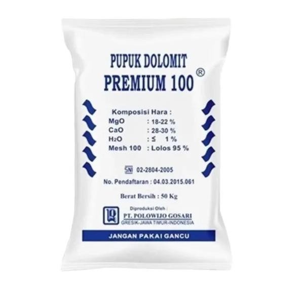Pupuk Dolomite Produk Original Pabrik
