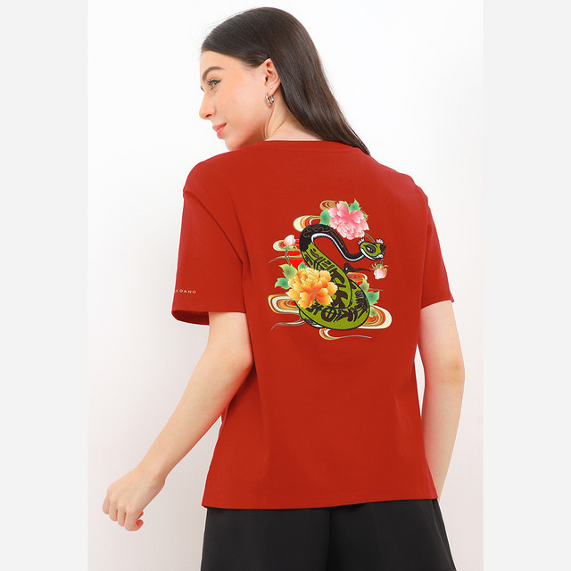 Giordano Kungfu Panda CNY Tee Wanita