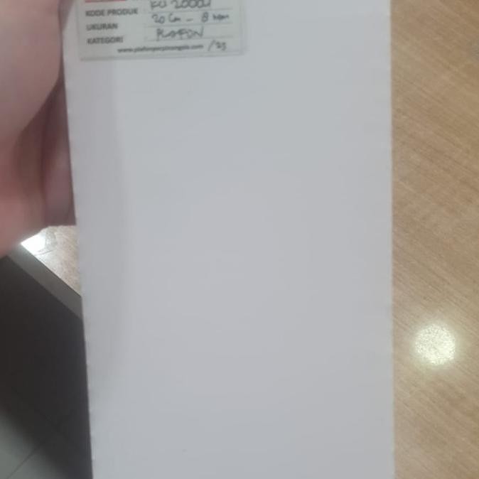 Promo Shunda Plafon PVC Doff White KU 20.004 COD