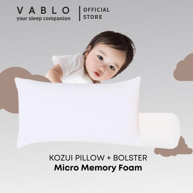 

TERSEDIA VABLO KOZUI BANTAL BONUS GULING ANAK - MEMORY FOAM PILLOW DAN BOLSTER