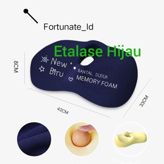 

TERSEDIA ALAS DUDUK PANTAT SAKIT PEGAL BANTAL AMBEYEN WASIR EMPUK FOAM MEMORY