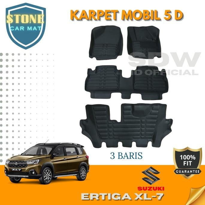

TERSEDIA KARPET MOBIL 5D SUZUKI ERTIGA XL7 / 5D CAR MAT KARPET MANGKOK EVA FOAM MOTIF BIG CARBON
