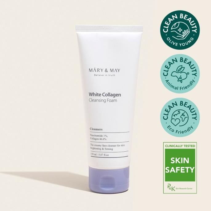 

TERSEDIA MARY&MAY WHITE COLLAGEN CLEANSING FOAM