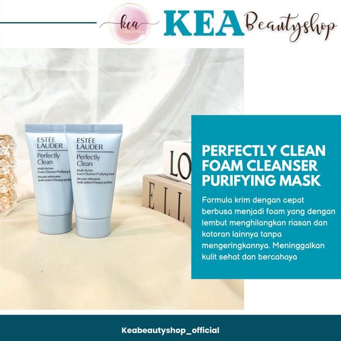 

TERSEDIA ESTEE LAUDER PERFECTLY CLEAN FOAM CLEANSER PURIFYING MASK