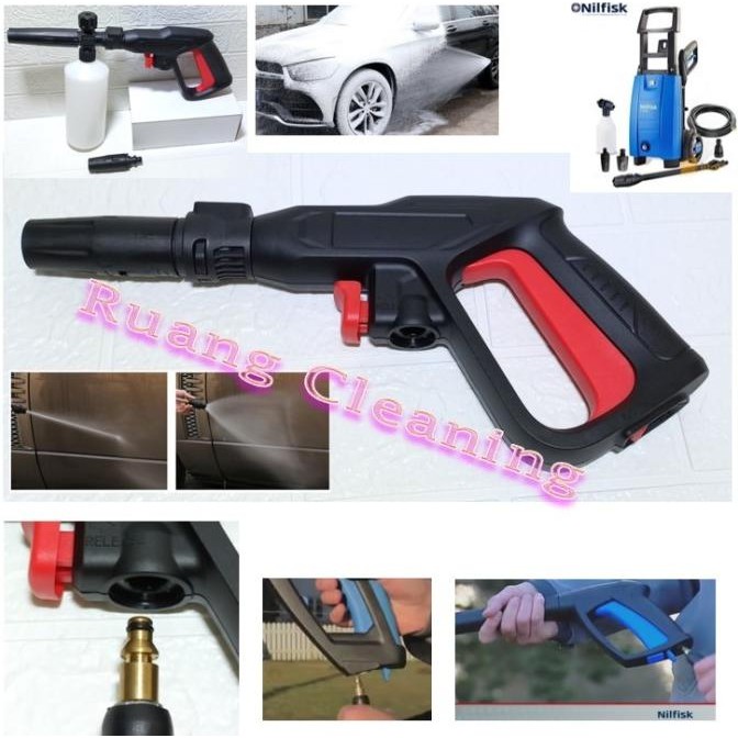 

TERSEDIA SHORT GUN NILFISK TEMBAKAN AC SPRAY TURBO NOZZLE N FOAM NOZZLE SNOW