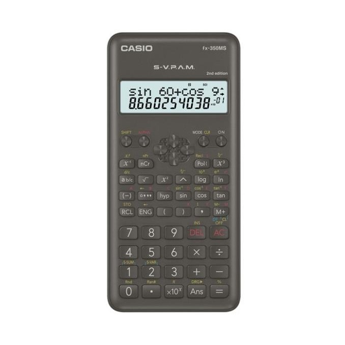 

NEW Kalkulator Ilmiah CASIO FX-350MS 2nd Edition Scientific Calculator