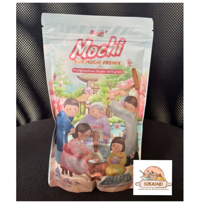 

TERBARU Bianca Mochi Premix 300gr kue mochi Tepung Premix japanese Mochi BISA GOSEND!