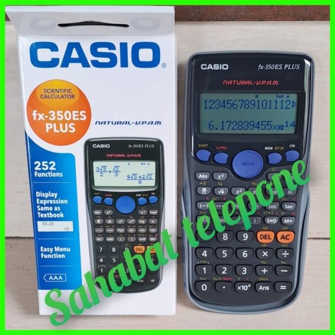 

NEW Kalkulator Scientific CASIO FX-350ES PLUS(Original)