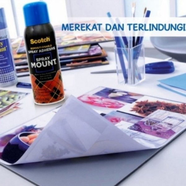 

Terlaris Spray Mount Art Adhesive Lem Semprot 3M Scotch 6065 New