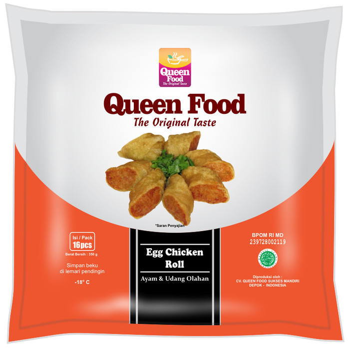 

Egg Chicken Roll QUENNFOOD LANGSUNG KIRIM