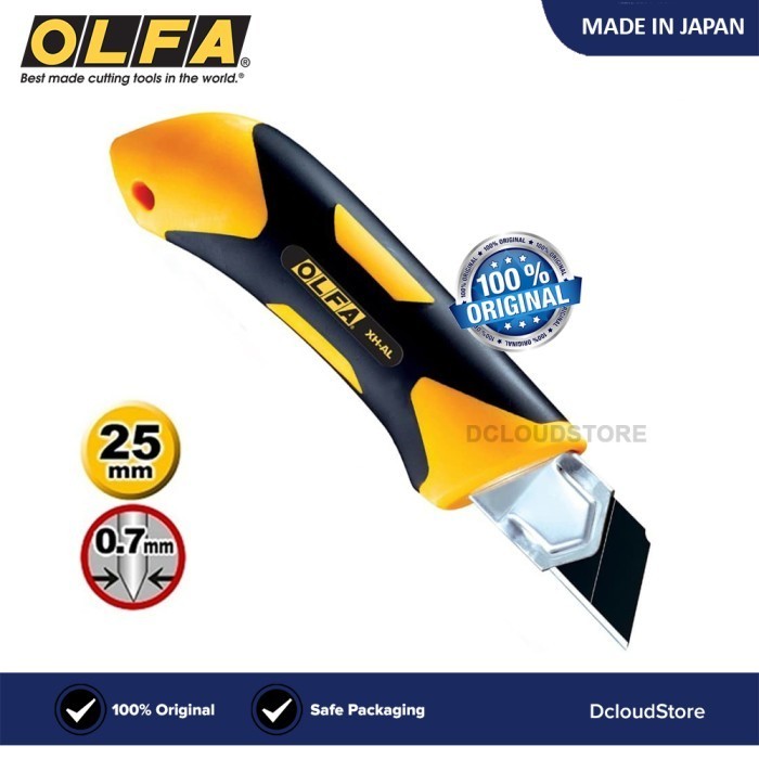 

CUTTER OLFA XH-AL EXTRA HEAVY DUTY STOK TERBATAS Kode 1160