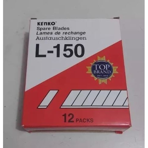 

ISI CUTTER BESAR KENKO L-150 / REFILL CUTTER KENKO [ 12 PACK] BERKUALITAS Kode 577