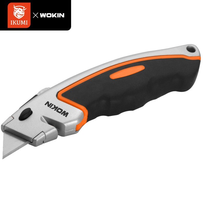 

Aluminium Cutter/Utility Knife Industrial Wokin SK5 Auto Lock DISKON Kode 238