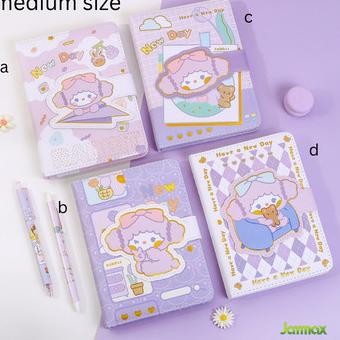 

MAGNETIC NOTEBOOK DIARY PURPLE DOLL / BUKU AGENDA JURNAL LUCU