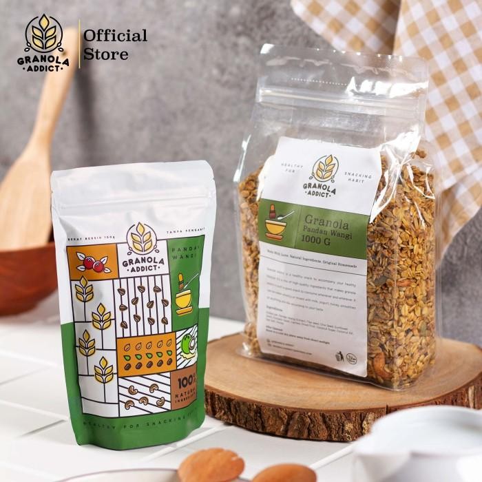 

Granola Addict - Pandan Wangi 1000G / 1Kg
