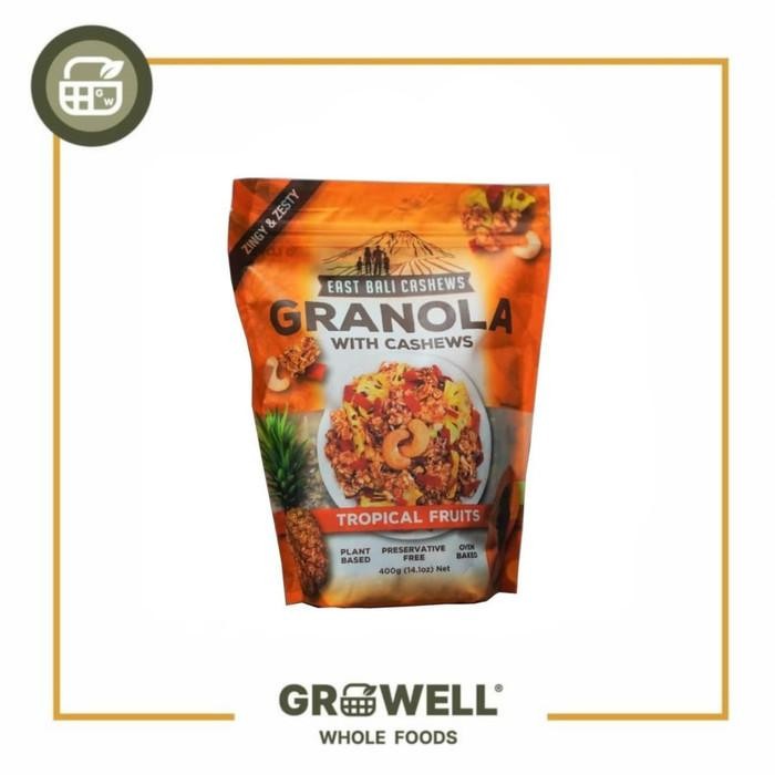 

East Bali Cashew Granola Tropical Fruits 400Gr