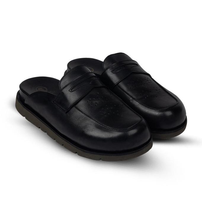 Jual Juno Penny Black - Nappa Milano - Sandal Unisex