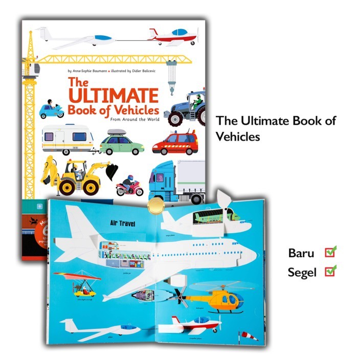 

Buku The Ultimate Book Of Vehicles More Lift the Flap Pop Up Twirl