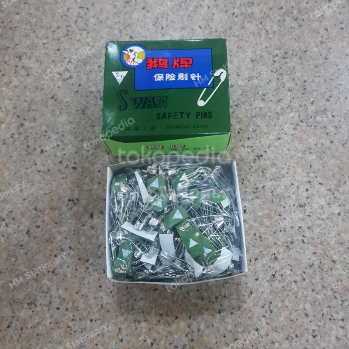 Peniti Swan 1 Pak (1/2 Gross) / Safety Pins Swan