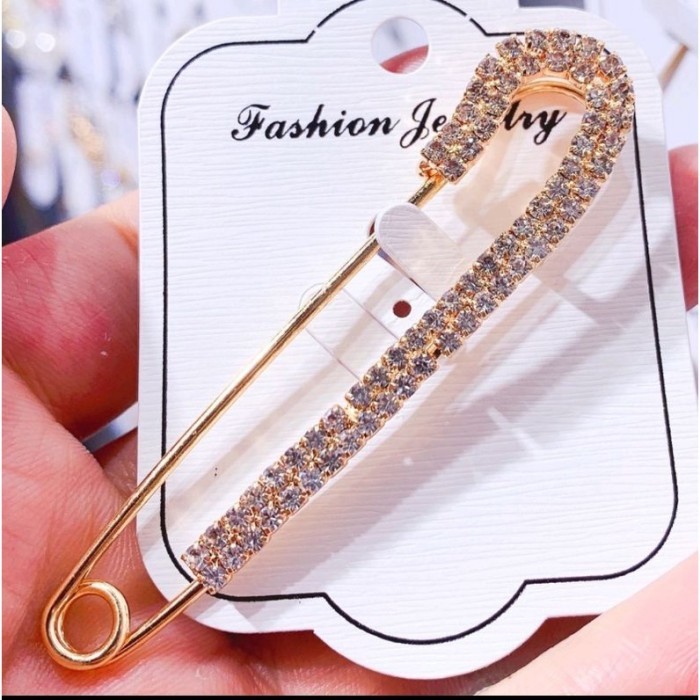 HOT SALE ED865 Bros Aksesories Bentuk PENITI BESAR Hiasan Jilbab Busana