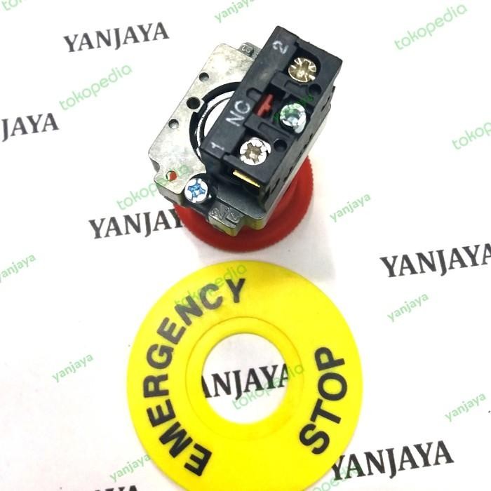 emergency stop push button lock/emergency push button Import Premium