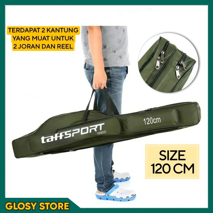 Tas Pancing Hard Case Joran Mancing Jumbo Besar Multifungsi