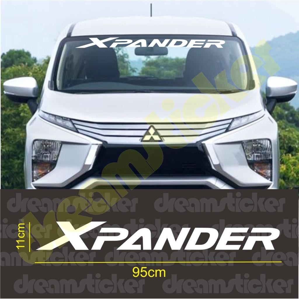Sticker Stiker Kaca Depan Mobil Mitsubishi Xpander Windshield