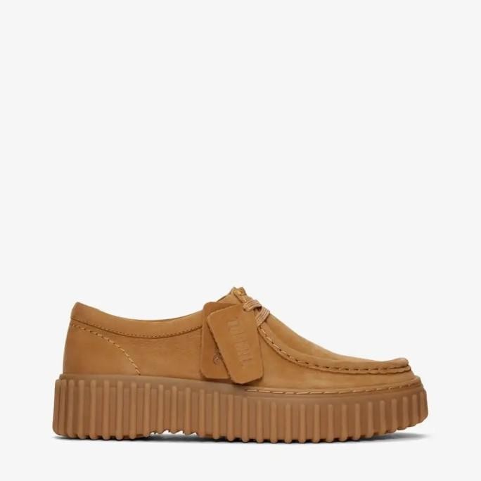 Jual Clarks Torhill Bee (Original) Women'S Leather Shoes - Light Tan