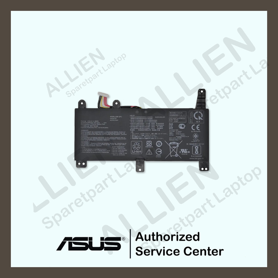 Original Baterai Asus ROG Strix Scar 15 G532 G532LV G532LWS C41N1731-2