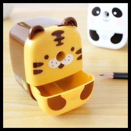 

Serutan Macan - Rautan Meja Putar Pensil Unik Karakter Animal Tiger