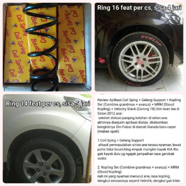 Per Empuk Sirion Per Shokbleker Depan Sirion Bikin Lembut Bantingan Depan