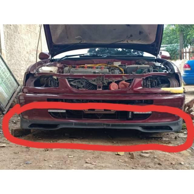 Aksesoris Luar Eksterior Modifikasi Modif Variasi Mobil Lips Bemper Depan Utk Mobil All New Corolla