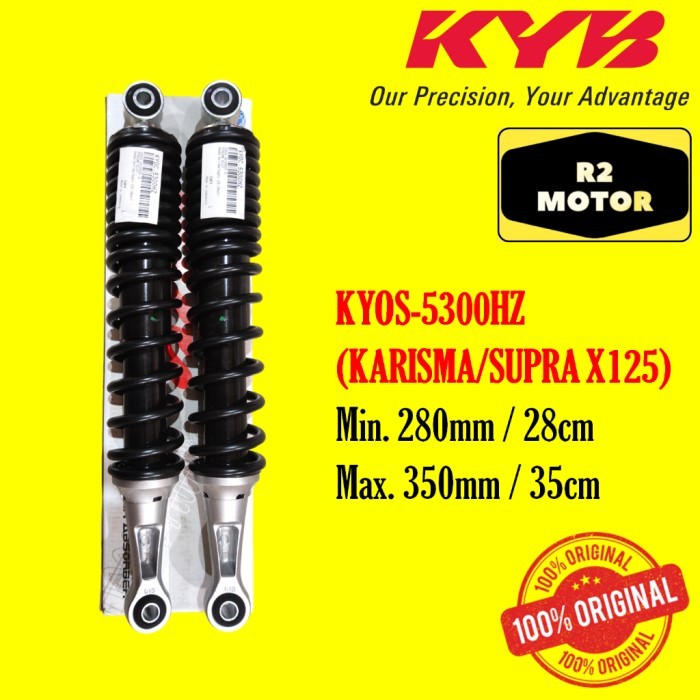 Shock Skok Belakang Kyb Kyoc-5300Hz Karisma Kirana Supra X 125 Fit New Original Kayaba