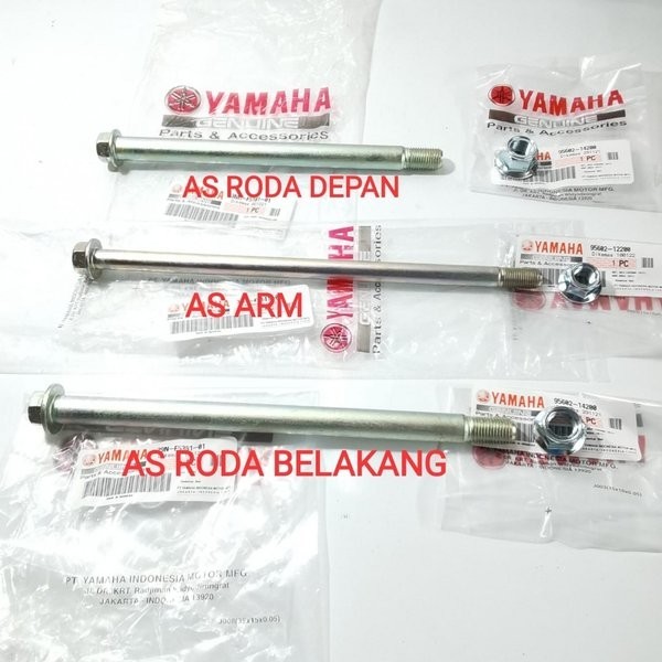 As Roda Rx King Depan Belakang Dan As Arm Set Ori Original Ygp