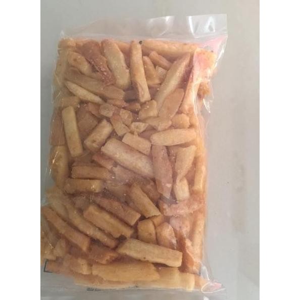 

READY STOCK RENYAH! KRIPIK SINGKONG SULIS KHAS SAMARINDA RASA MANIS PEDAS BERAT !!!!!