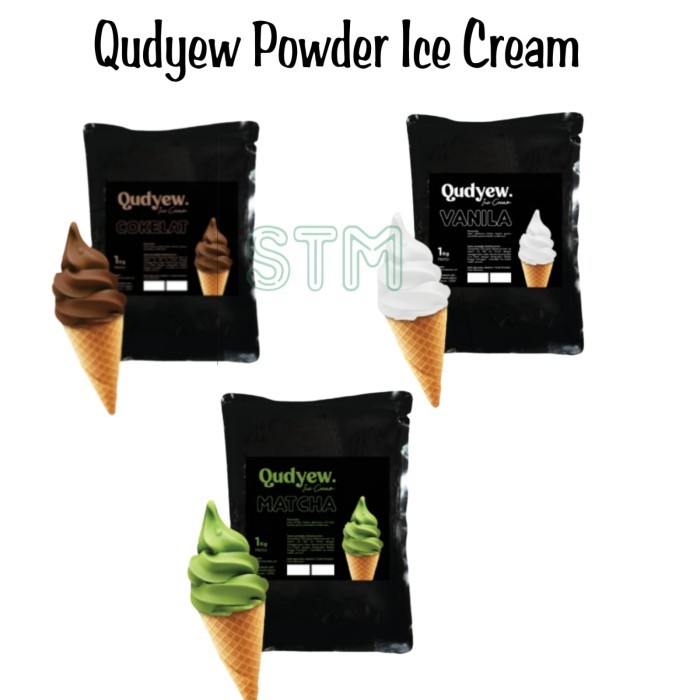 

TERMURAH QUDYEW ICE CREAM POWDER 1KG / BUBUK ES KRIM 1KG Kode 172