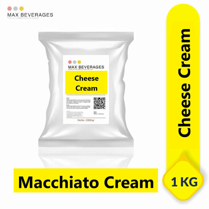 

BERMUTU 1 Kg Cheese Cream Powder / Macchiato Cheese Cream / Topping Minuman Kode 414